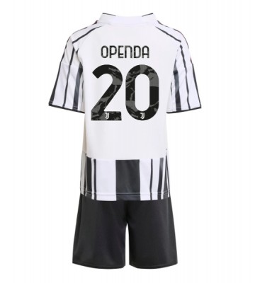 Juventus Lois Openda #20 Hjemmebanetrøje Børn 2025-26 Kortærmet (+ Korte bukser)